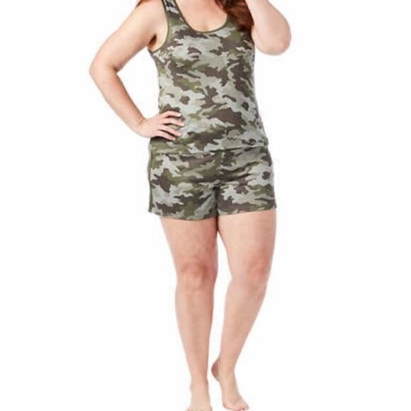 Lucky Brand Camo Sleep/Pajama Tank - Picture 2 of 5